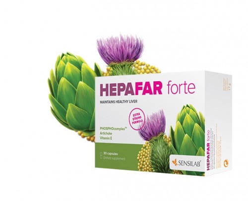 Sensilab Hepafar Forte pentru detoxifierea ficatului
